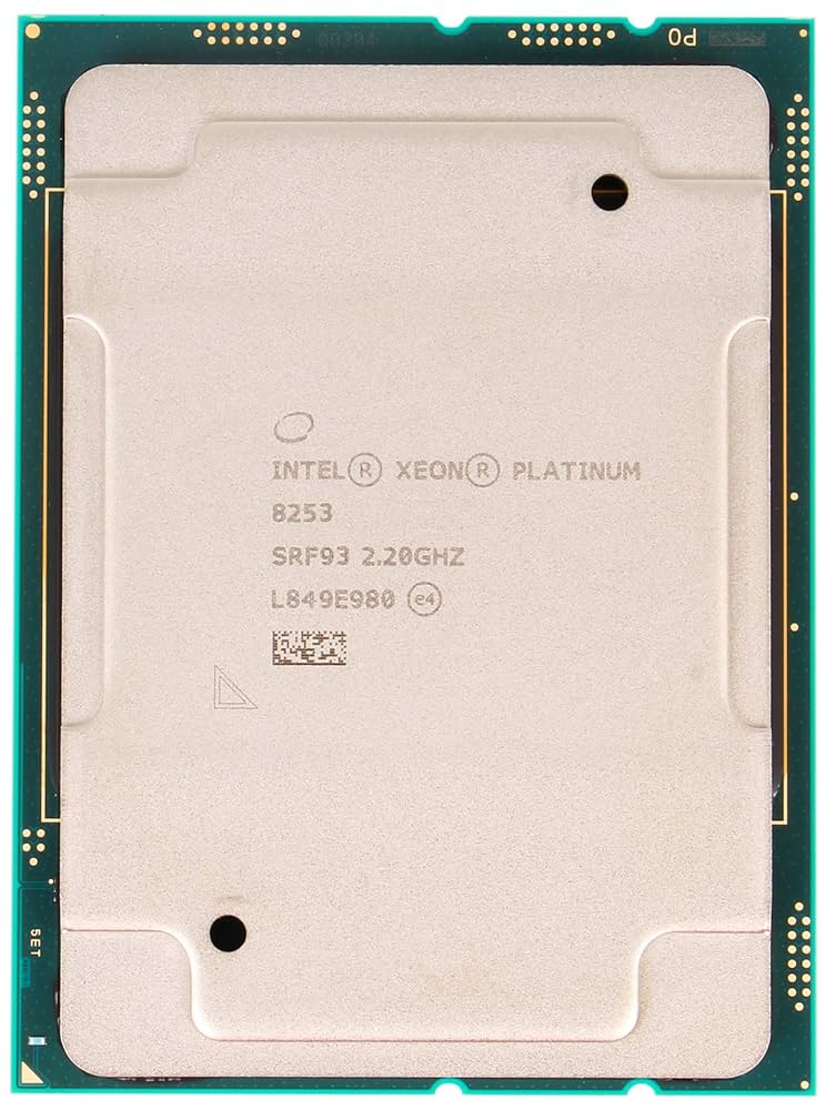 Amazon.com: Intel Xeon Gold 8253 Processor 16 Core 2.20GHz